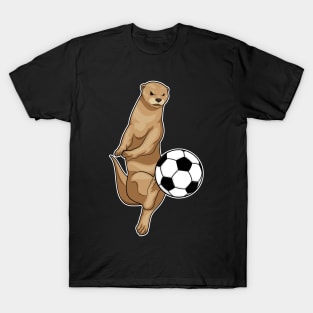 Otter Soccer player Soccer T-Shirt